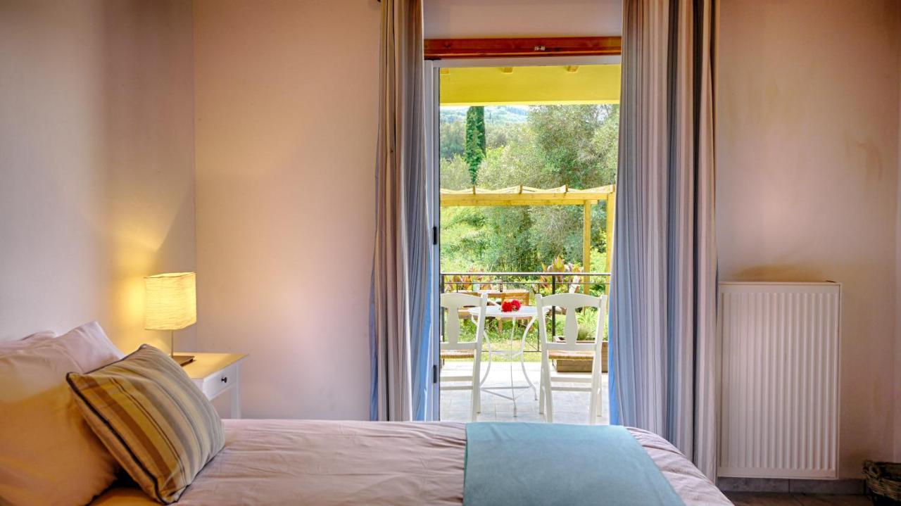 Villa Zen Stone House Agios Georgios Pagon Esterno foto
