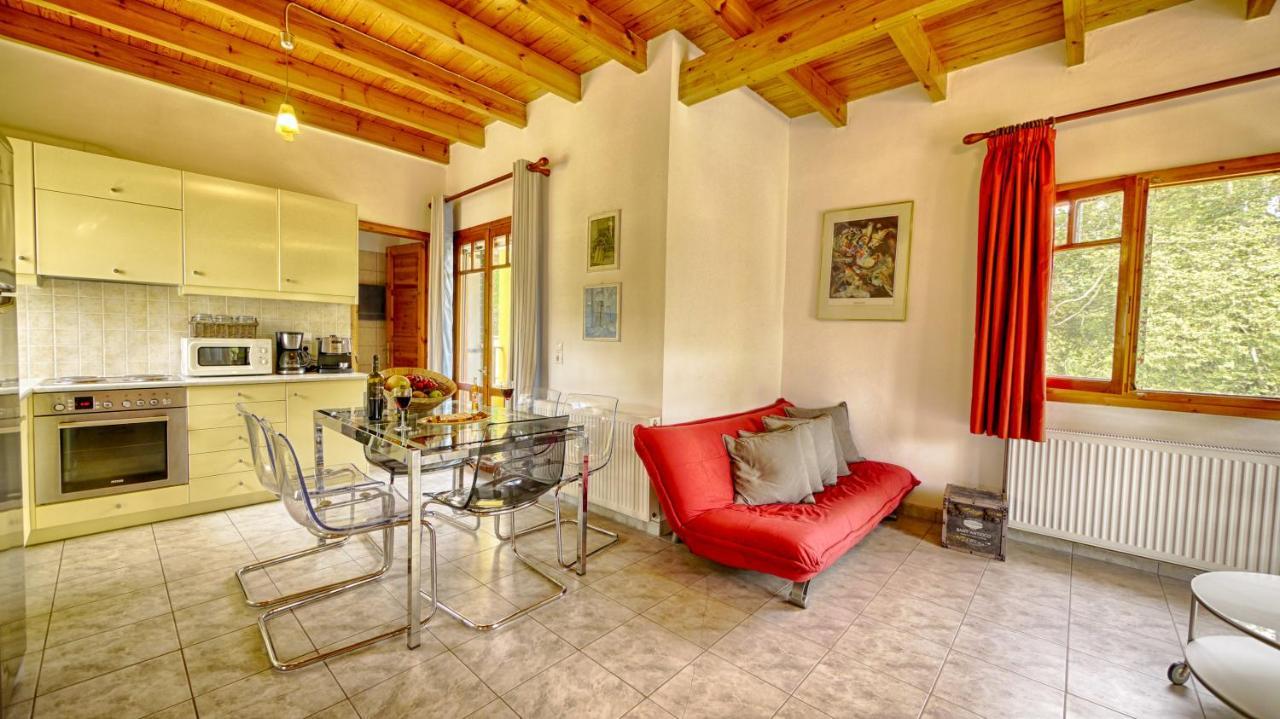 Villa Zen Stone House Agios Georgios Pagon Esterno foto