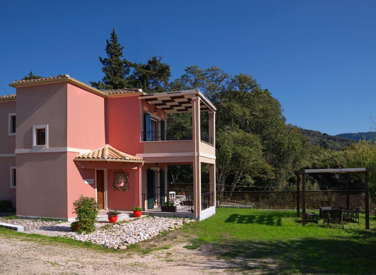 Villa Zen Stone House Agios Georgios Pagon Esterno foto