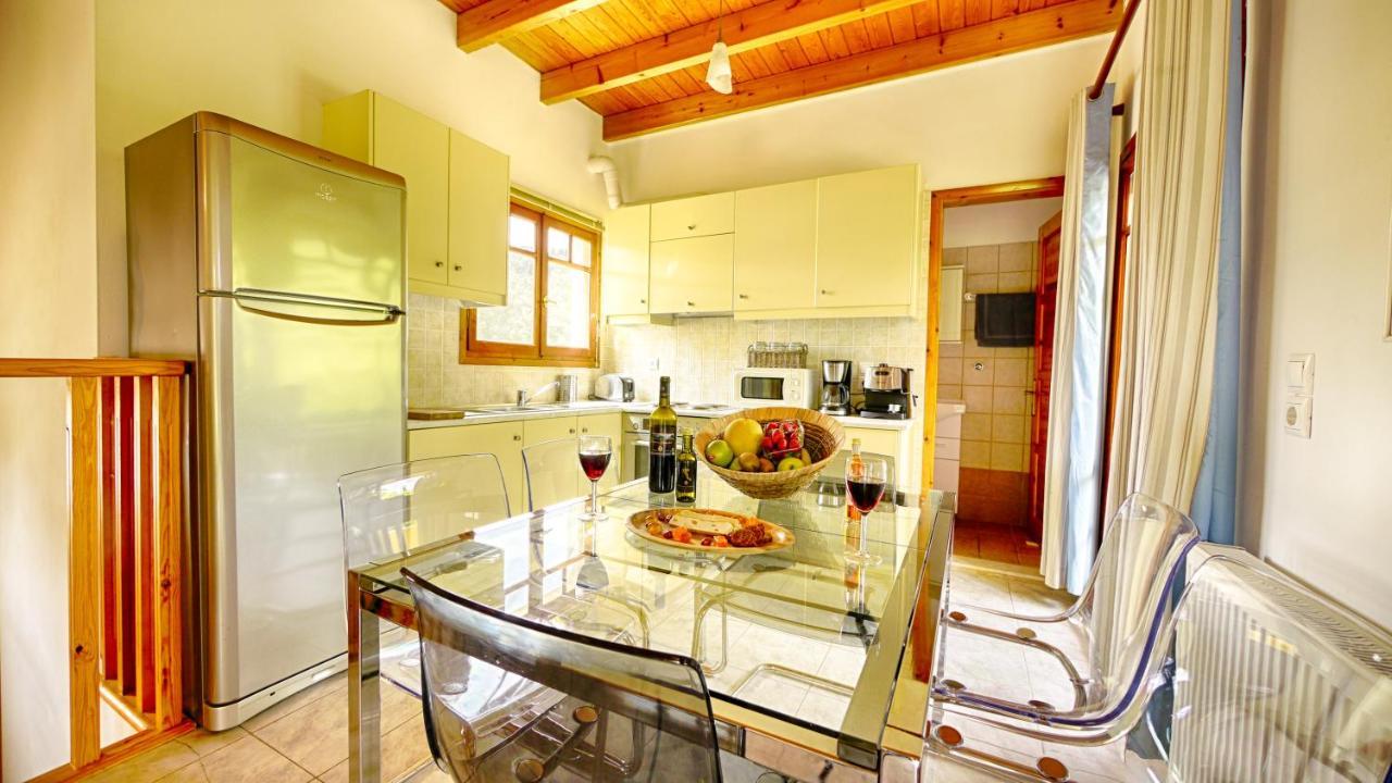 Villa Zen Stone House Agios Georgios Pagon Esterno foto